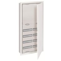 ABB U72K Tablou electric sub tencuială 7 randuri, cu rama si usa