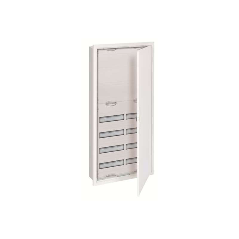 ABB U72K Tablou electric sub tencuială 7 randuri, cu rama si usa