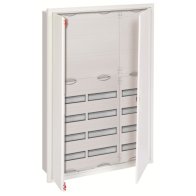 ABB U73K Tablou electric sub tencuială 7 randuri, cu rama si usa