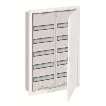 ABB U52/2 Tablou electric sub tencuială 5 randuri, cu rama si usa