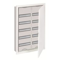 ABB U52/2 Tablou electric sub tencuială 5 randuri, cu rama si usa