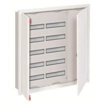 ABB U53M Tablou electric sub tencuială 5 randuri, cu rama si usa