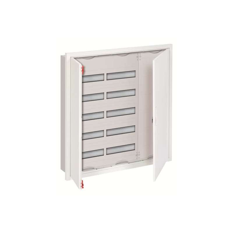 ABB U53M Tablou electric sub tencuială 5 randuri, cu rama si usa