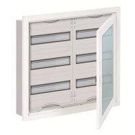 ABB U32TE Tablou electric sub tencuială cu rama si usa transparentă
