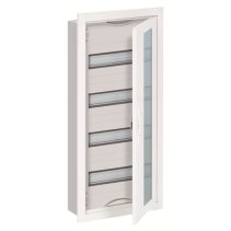 ABB U41TE Tablou electric sub tencuială cu rama si usa transparentă