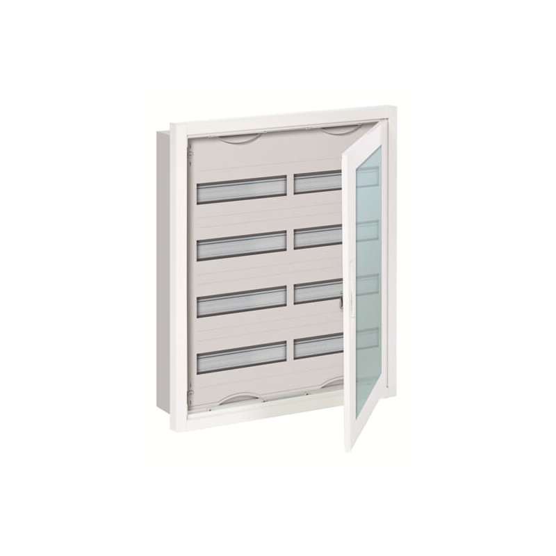 ABB U42TE Tablou electric sub tencuială cu rama si usa transparentă