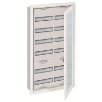 ABB U62TE Tablou electric sub tencuială cu rama si usa transparentă