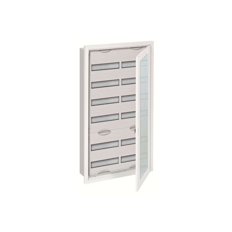 ABB U62TE Tablou electric sub tencuială cu rama si usa transparentă