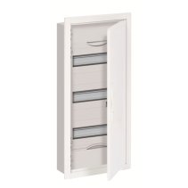 ABB U41R3 Tablou electric sub tencuială 3 randuri, cu rama si usa