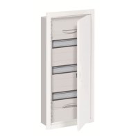 ABB U41R3 Tablou electric sub tencuială 3 randuri, cu rama si usa