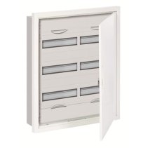 ABB U42R3 Tablou electric sub tencuială 3 randuri, cu rama si usa