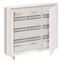 ABB U43R3 Tablou electric sub tencuială 3 randuri, cu rama si usa