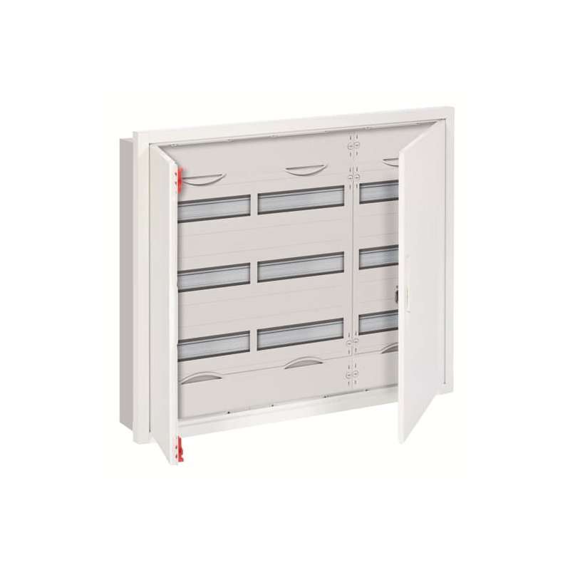 ABB U43R3 Tablou electric sub tencuială 3 randuri, cu rama si usa