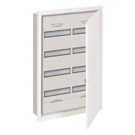 ABB U52R4 Tablou electric sub tencuială 4 randuri, cu rama si usa