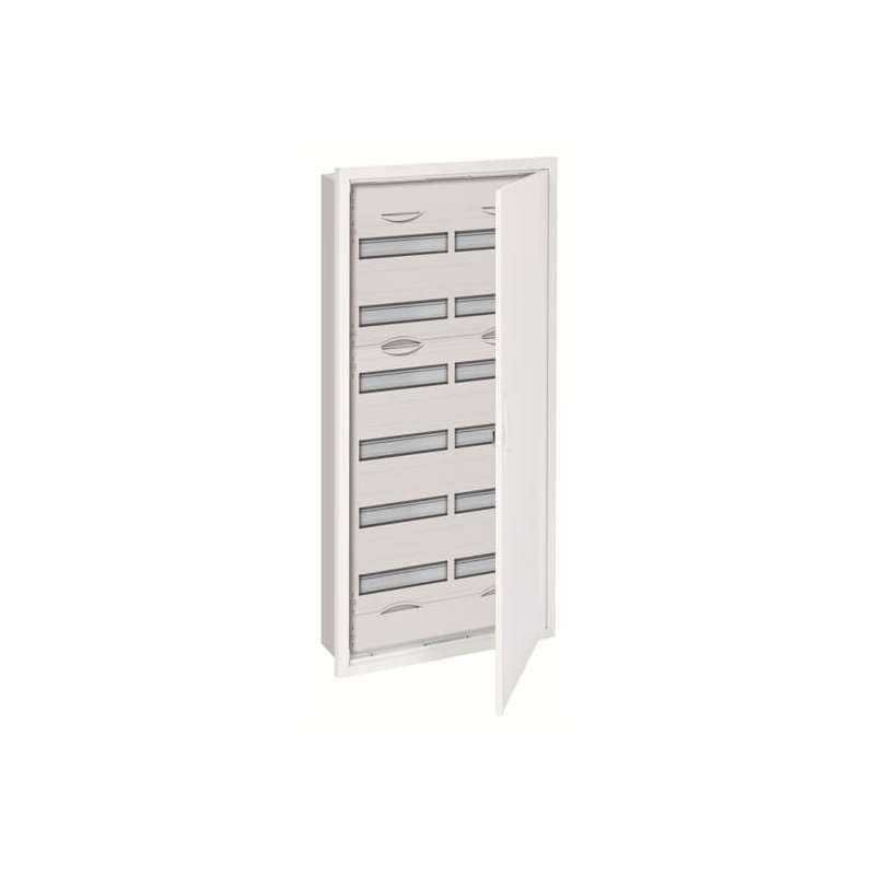 ABB U72R6 Tablou electric sub tencuială 6 randuri, cu rama si usa