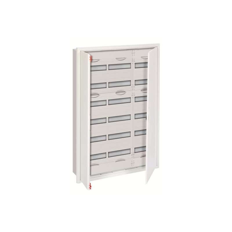 ABB U73R6 Tablou electric sub tencuială 6 randuri, cu rama si usa