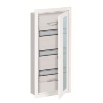 ABB U41TR3 Tablou electric sub tencuială 3 randuri, cu rama si usa