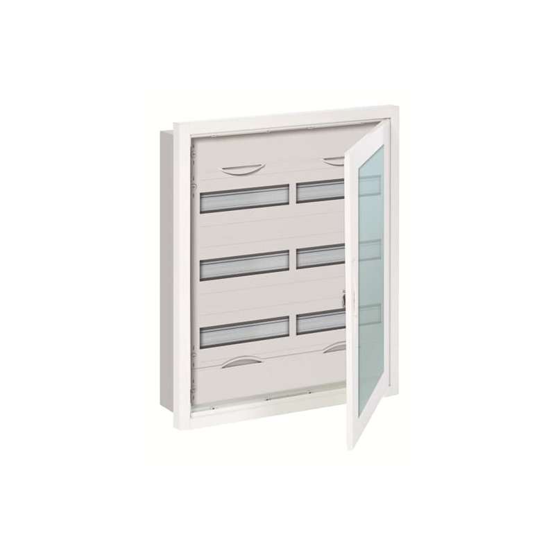 ABB U42TR3 Tablou electric sub tencuială 3 randuri, cu rama si usa