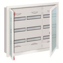 ABB U43TR3 Tablou electric sub tencuială 3 randuri, cu rama si usa