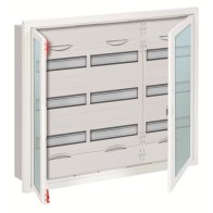 ABB U43TR3 Tablou electric sub tencuială 3 randuri, cu rama si usa