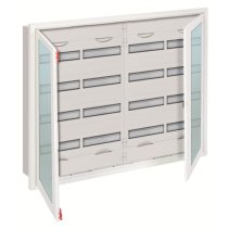 ABB U54TR4 Tablou electric sub tencuială 4 randuri, cu rama si usa