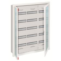 ABB U63TR5 Tablou electric sub tencuială 5 randuri, cu rama si usa