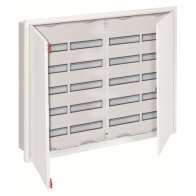 ABB U54 Tablou electric sub tencuială 5 randuri, cu rama si usa