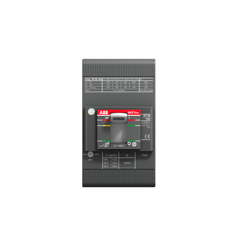 ABB XT1S 160 TMF 20-450 3P F F Întrerupător de circuit compact tip USOL Tmax XT1