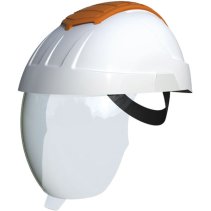 Casca de protectie VDE cu vizor integrat