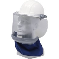 Ecran facial cu protecție pentru bărbie/gât