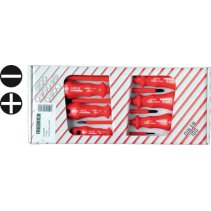 Set de șurubelnițe VDE, FL/PH, izolate, 6 buc