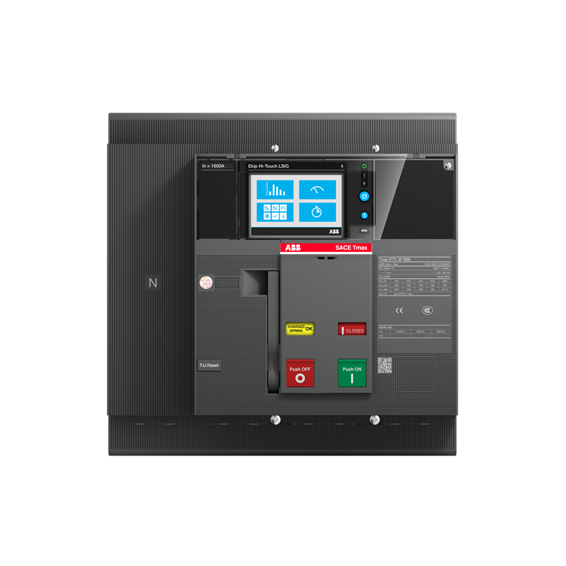 ABB XT7H M 800 EkipGHi-TouchLSIG 800 4pFF UL Întrerupător de circuit compact tip USOL Protecția motoarelor XT7H