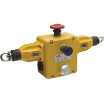 ABB LineStrong3D Întreruptor de siguranță cu fir de tragere 4NC + 4NO, M20, LED, Întreruptor de urgență