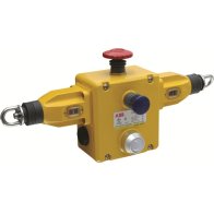 ABB LineStrong3D Întreruptor de siguranță cu fir de tragere 4NC + 4NO, M20, LED, Întreruptor de urgență