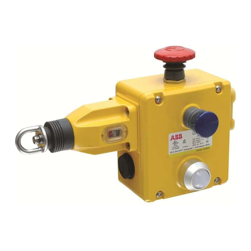 ABB LineStrong3R Întreruptor de siguranță cu fir de tragere 4NC + 2NO, M20, LED, Întreruptor de urgență