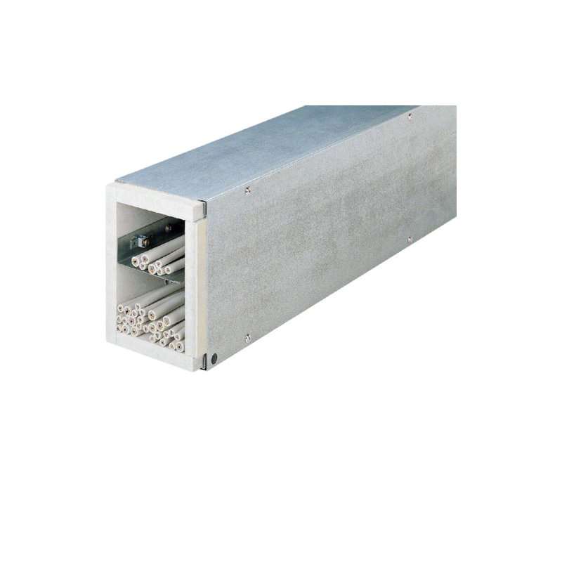 Cablu canal ignifug protecție la foc densitatatea fumului I90 FWK 30 50x60mm L-1, 5m zincat , Hager FWK3500600VERZ