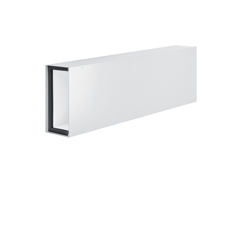 Cablu canal ignifug protecție la foc densitatatea fumului I90 FWK 30 100x260mm L-1m alb  , Hager FWK39926009010