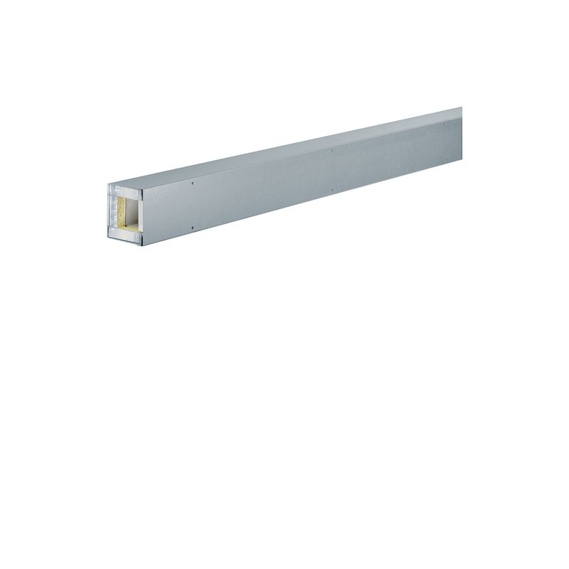 Cablu canal ignifug protecție la foc mentținerea funcțiuni E30 FWK 3E 50x60mm L-1, 5m zincat , Hager FWK3E500600VERZ