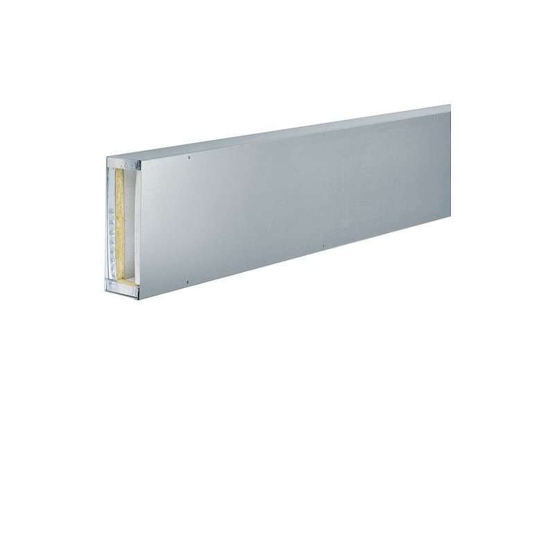 Cablu canal ignifug protecție la foc mentținerea funcțiuni E30 FWK 3E 50x210mm L-1, 5m zincat , Hager FWK3E502100VERZ