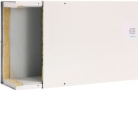 Cablu canal ignifug protecție la foc mentținerea funcțiuni E30 FWK 3E 100x260mm L-1m alb  , Hager FWK3E9926009010