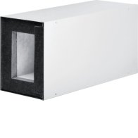 Cablu canal ignifug protecție la foc mentținerea funcțiuni E90/E30 FWK 90 100x160mm L-0, 5m alb  , Hager FWK99916009010