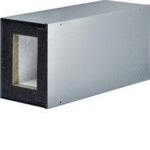 Cablu canal ignifug protecție la foc mentținerea funcțiuni E90/E30 FWK 90 100x160mm L-0, 5m zincat , Hager FWK9991600VERZ