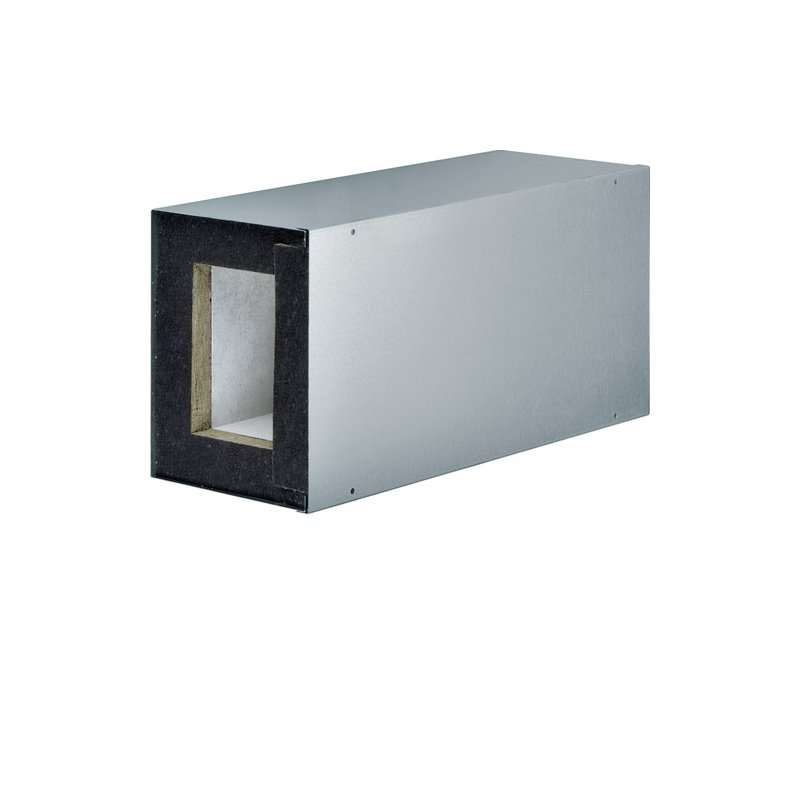 Cablu canal ignifug protecție la foc mentținerea funcțiuni E90/E30 FWK 90 100x160mm L-0, 5m zincat , Hager FWK9991600VERZ