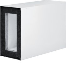 Cablu canal ignifug protecție la foc mentținerea funcțiuni E90/E30 FWK 90 100x260mm L-0, 5m alb  , Hager FWK99926009010