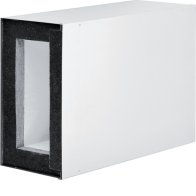 Cablu canal ignifug protecție la foc mentținerea funcțiuni E90/E30 FWK 90 100x260mm L-0, 5m alb  , Hager FWK99926009010