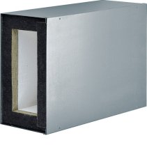 Cablu canal ignifug protecție la foc mentținerea funcțiuni E90/E30 FWK 90 100x260mm L-0, 5m zincat , Hager FWK9992600VERZ