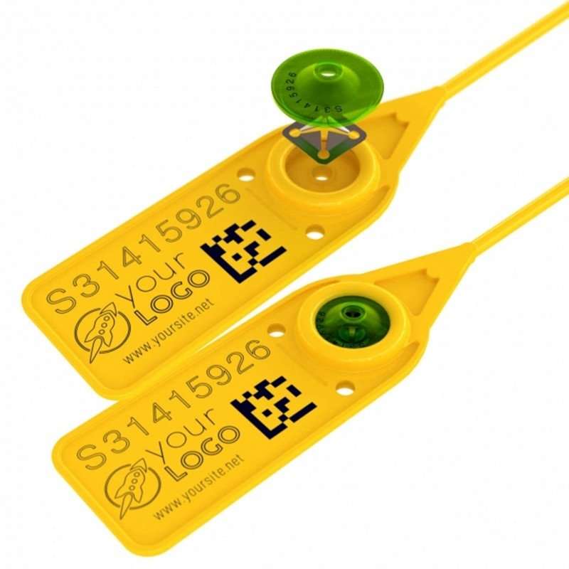 Sigilii de securitate pentru tablouri si echipamente electrice personalizate S600 cu certificare ISO