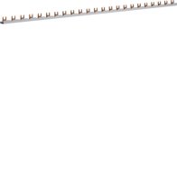 Busbar 1 pol cu Contact auxiliar, tip furcă (standard eurovario) 16mm² 80A 37 Module , Hager KDN181B