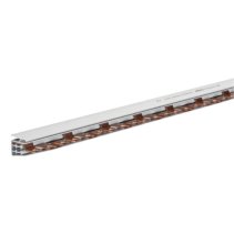 Busbar 3 pol tip furcă (standard eurovario) 16mm² 80A 57 Module , Hager KDN380B