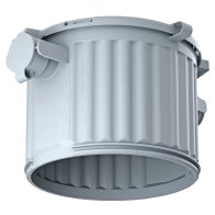 Kaiser 1281-00 ,Doză de încastrare în beton, HaloX® 100 succesor la 1290-40